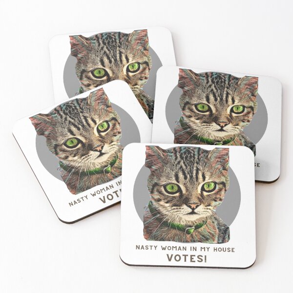 Item preview, Nasty Woman in my House VOTES! designed and sold by HamiltonmagicTs.