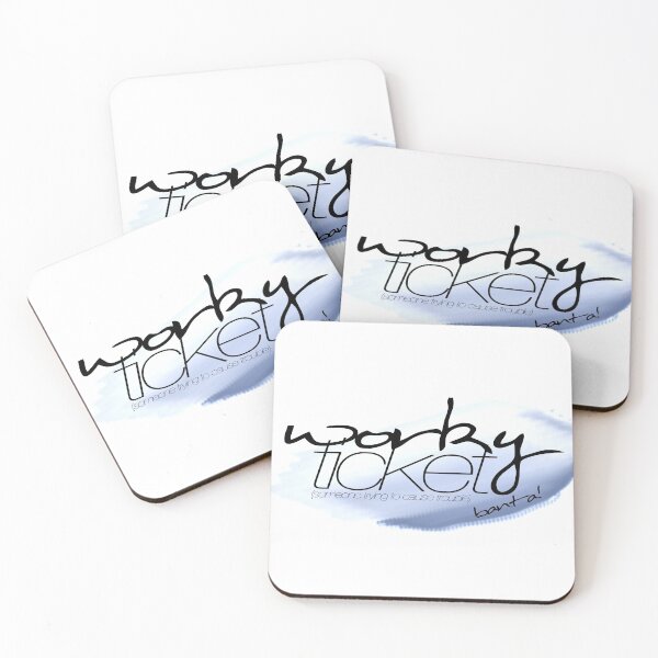 Item preview, Worky Ticket - big blue designed and sold by Banta.