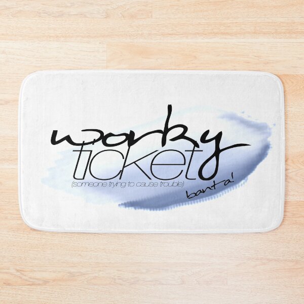Item preview, Worky Ticket - big blue designed and sold by Banta.