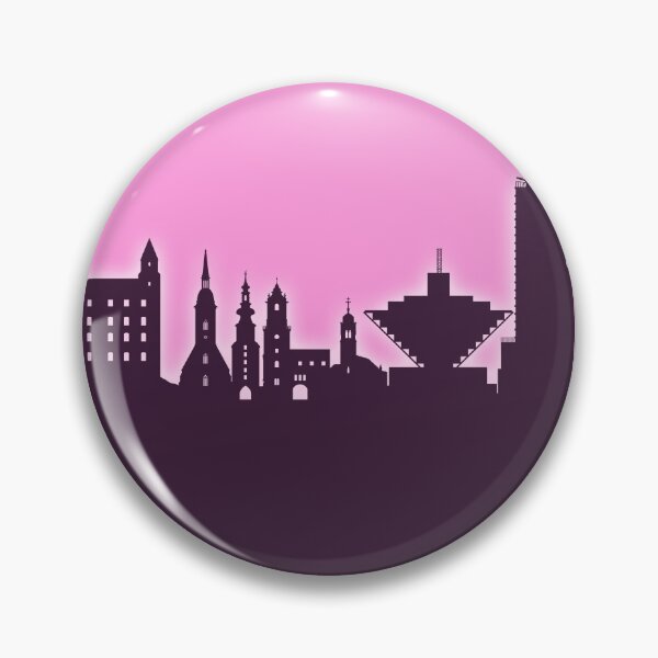 Item preview, Bratislava Slovakia Skyline designed and sold by ArtPrints.