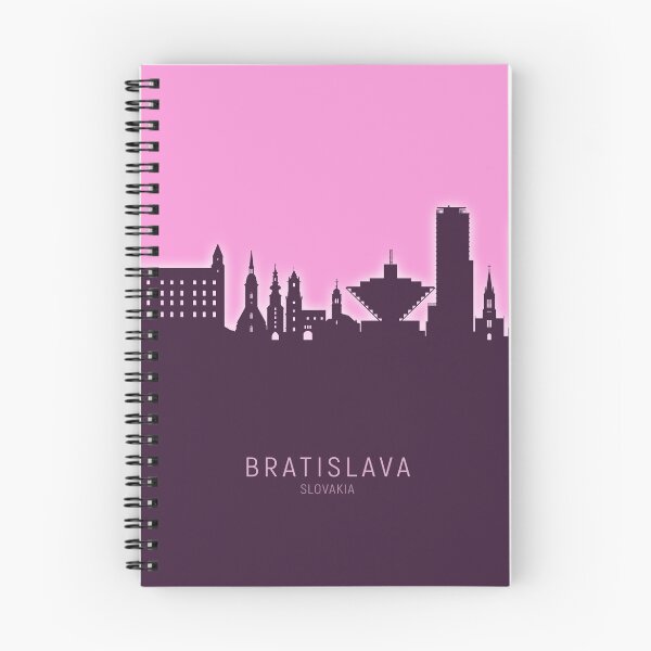 Item preview, Bratislava Slovakia Skyline designed and sold by ArtPrints.