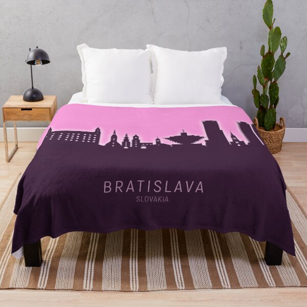 Item preview, Bratislava Slovakia Skyline designed and sold by ArtPrints.