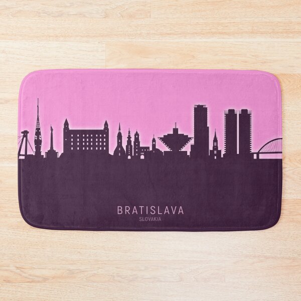 Item preview, Bratislava Slovakia Skyline designed and sold by ArtPrints.
