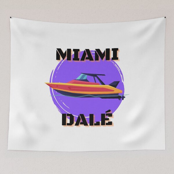 Item preview, Miami Dalé Team Logo designed and sold by WeLoveBlaseball.