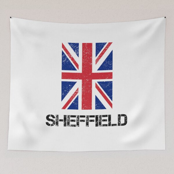 Item preview, Sheffield City UK, In A Union Jack Flag designed and sold by beeneverywhere.
