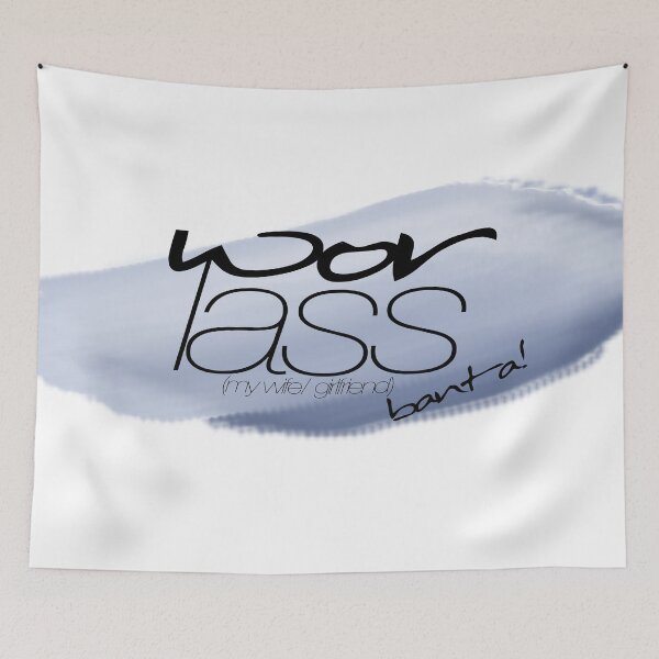 Item preview, Wor Lass - big blue designed and sold by Banta.