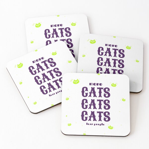 Item preview, More cats cats cats less people designed and sold by TeckDesigns.