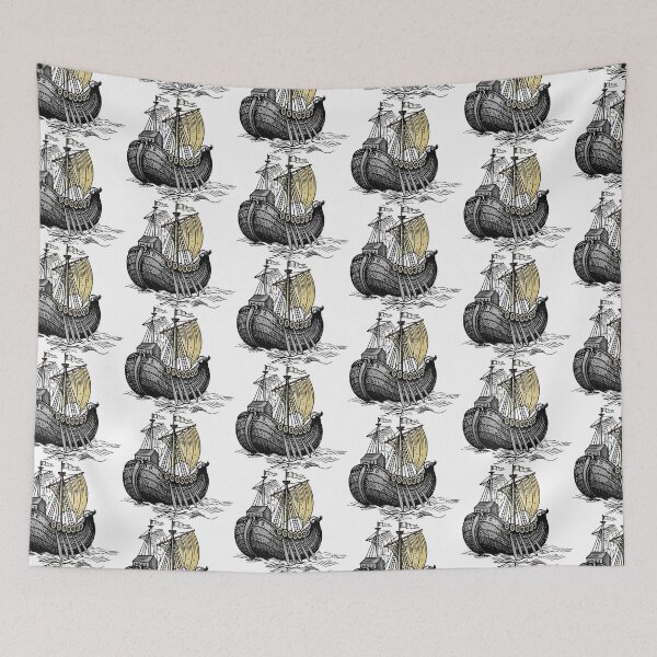 Item preview, Vintage Sailing Ship designed and sold by CatgoDigital.