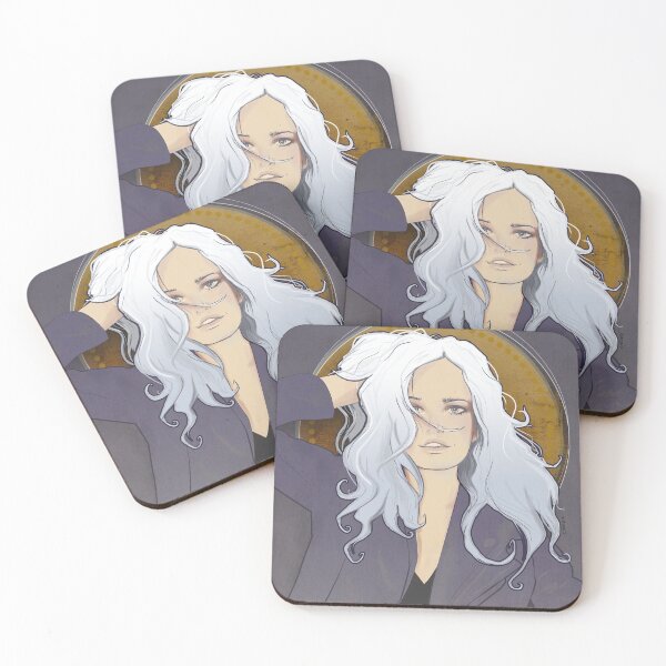 Item preview, Canario Blanco Sensual Mucha Style designed and sold by C100D17.