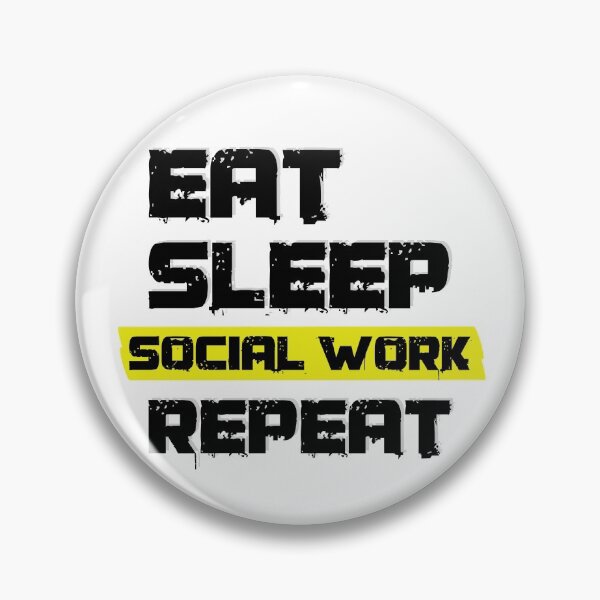 Item preview, Eat Sleep Social Work Repeat - Social worker Gifts designed and sold by K-icon.