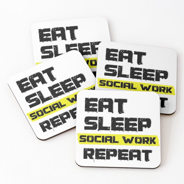 Item preview, Eat Sleep Social Work Repeat - Social worker Gifts designed and sold by K-icon.
