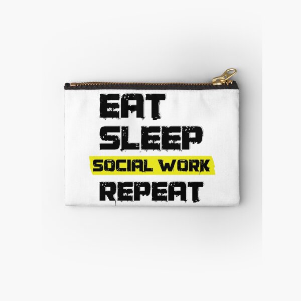 Item preview, Eat Sleep Social Work Repeat - Social worker Gifts designed and sold by K-icon.