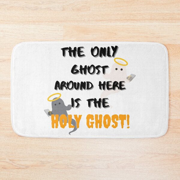 Item preview, The Only Ghost Around Here is the Holy Ghost Funny designed and sold by JoyfullyMade.