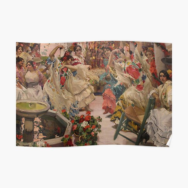 Hispanic Society - Sorolla Murals Poster