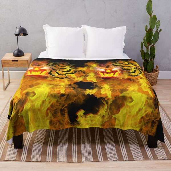 Item preview, Halloween Hellfire Leggings designed and sold by HumorMe808.