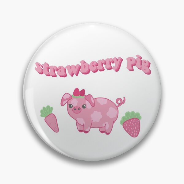 Item preview, Strawberry pig designed and sold by Lucystickers04.