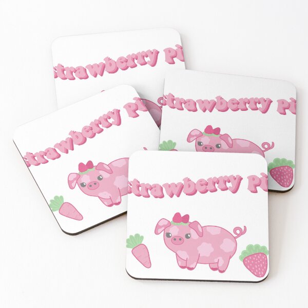 Item preview, Strawberry pig designed and sold by Lucystickers04.