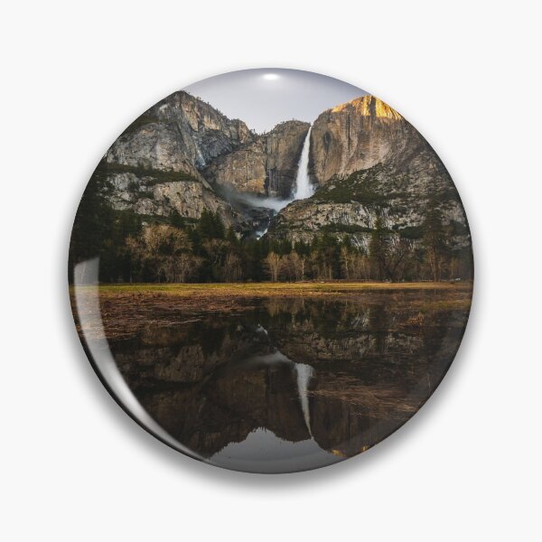 Item preview, Water Reflection of Mountain and Waterfall designed and sold by Hanlar.