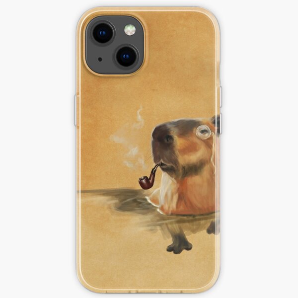 Classy Capybara iPhone Soft Case