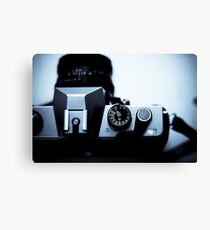 Analogue exposure dial Canvas Print