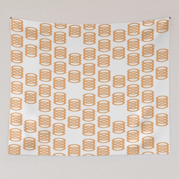 Item preview, Burg Pattern Gold designed and sold by ErinLP.