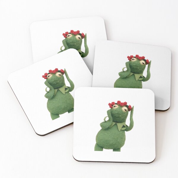 Item preview, Flower crown Kermit designed and sold by peachysage.