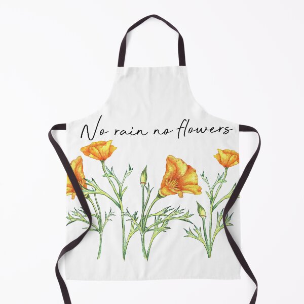 Item preview, No rain no flowers motivational quote designed and sold by latiendadearyam.