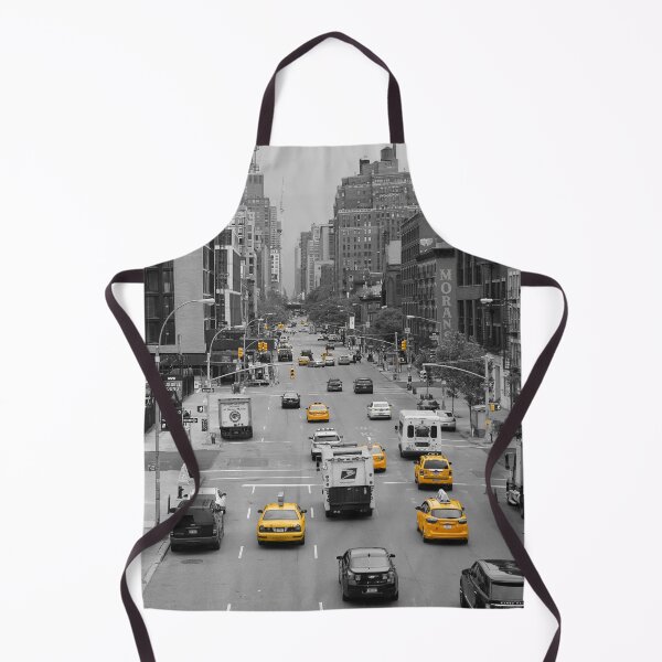 Item preview, Yellow Taxis in New York City - Black and White designed and sold by electricdreamz.