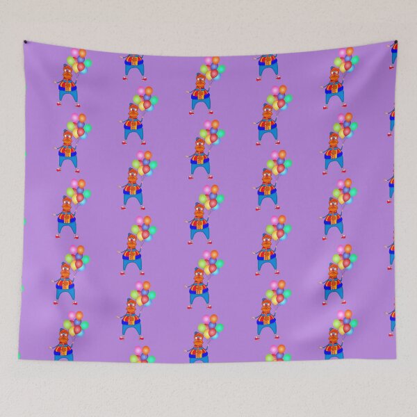 Item preview, Clown with colorful balloons designed and sold by Kajaniko.