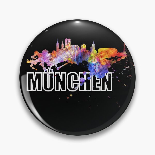 Item preview, Munich skyline Bavaria Bavarian capital Munich designed and sold by DerNerd.