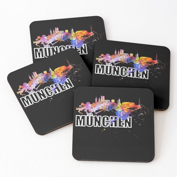 Item preview, Munich skyline Bavaria Bavarian capital Munich designed and sold by DerNerd.