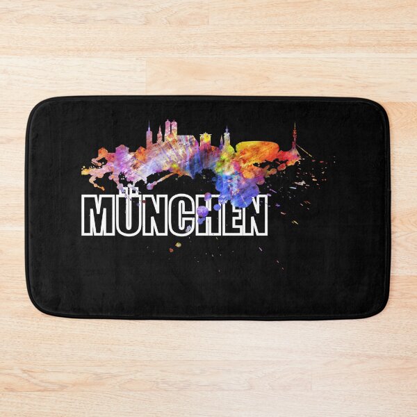Item preview, Munich skyline Bavaria Bavarian capital Munich designed and sold by DerNerd.