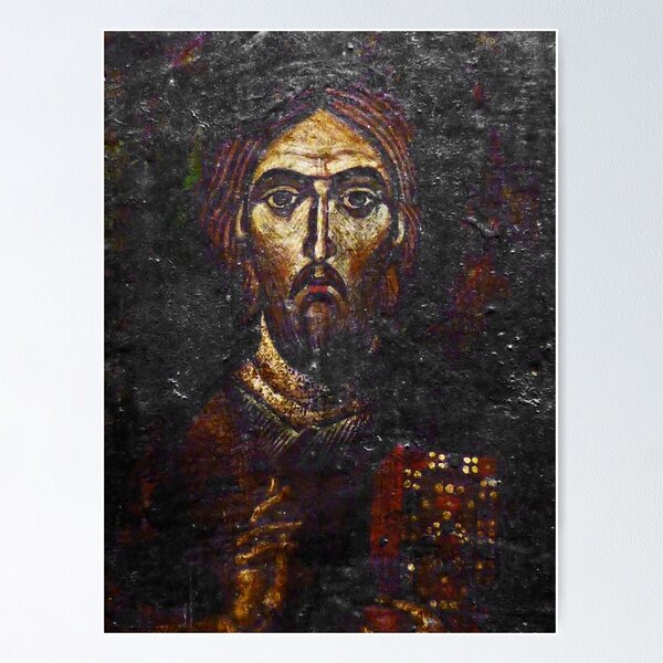 Item preview, Medieval Jesus Christ artwork designed and sold by Vintage Designs +.