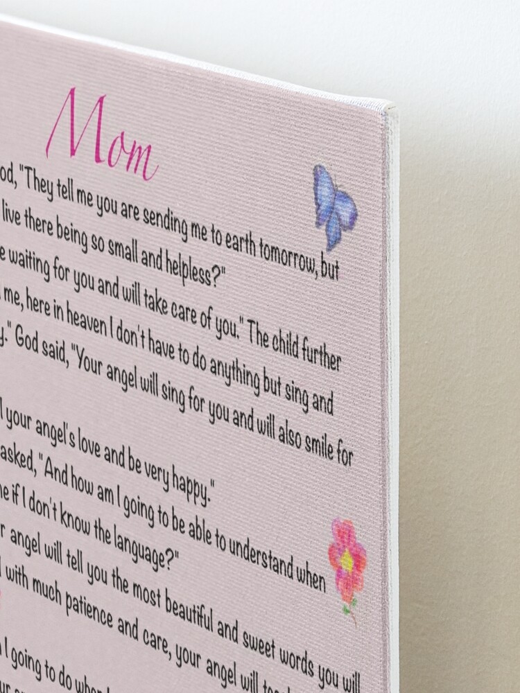 The best Mother's Day gifts 2024, You will simply call her mom Beautiful  poem about motherhood with angels Art Board Print for Sale by Artonmytee