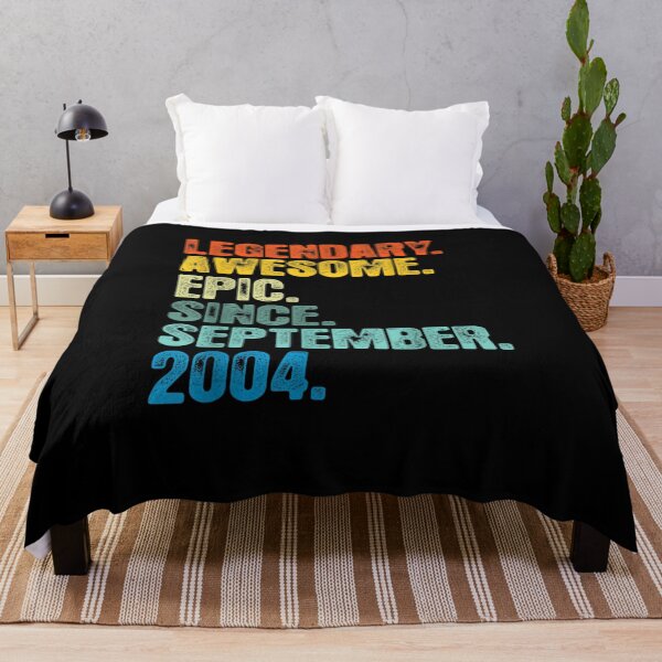 Item preview, Legendary Since September 2004 T Shirt 16 Years Old Gift designed and sold by HalMertz1989.