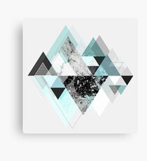Graphic 110 (Turquoise Version) Canvas Print