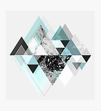 Graphic 110 (Turquoise Version) Photographic Print