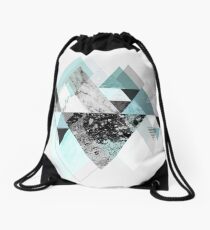 Graphic 110 (Turquoise Version) Drawstring Bag