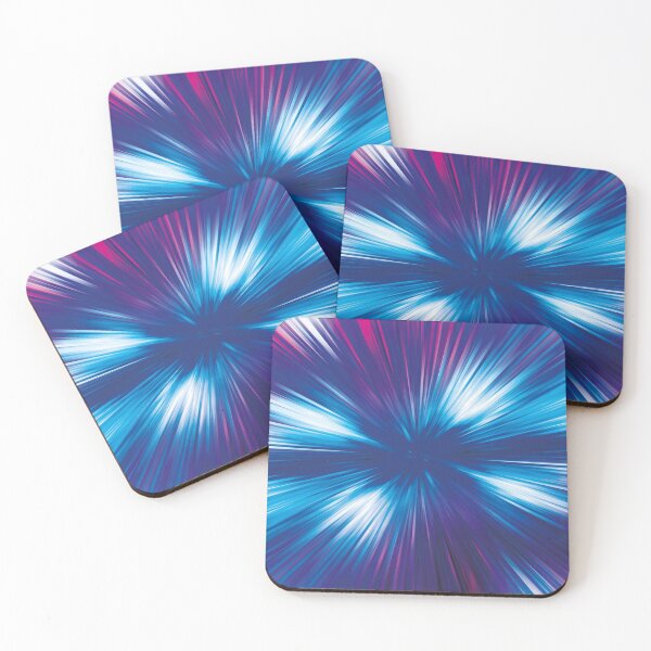 Item preview, Neon Light Trails Tunnel (Vaporwave Art) designed and sold by SassyClassyMe.