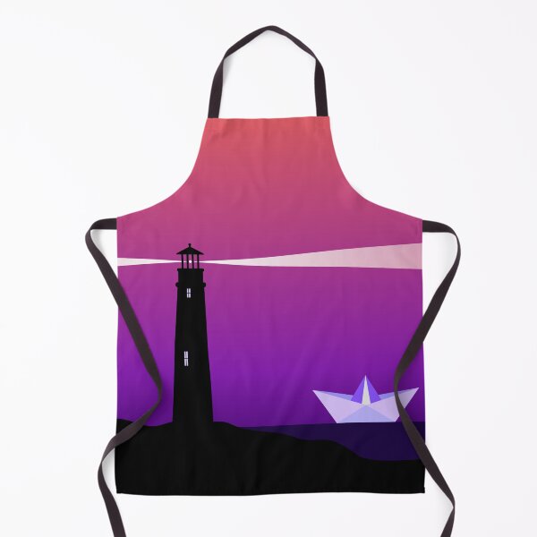 Item preview, Lighthouse and a paper boat in the sunset. Illuminate the way  designed and sold by TashaVector.
