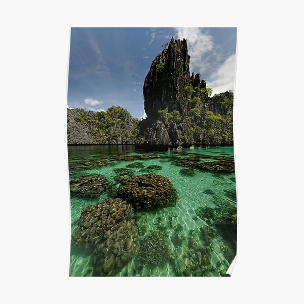 Miniloc Lagoons Poster