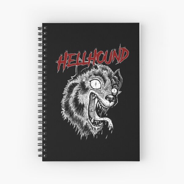 Hellhound Spiral Notebook
