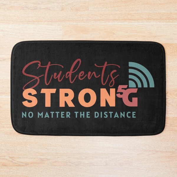 Item preview, Students Strong No Matter The Distance-Cool 5G Wifi Retro Art Gift Ideas designed and sold by leo121687.