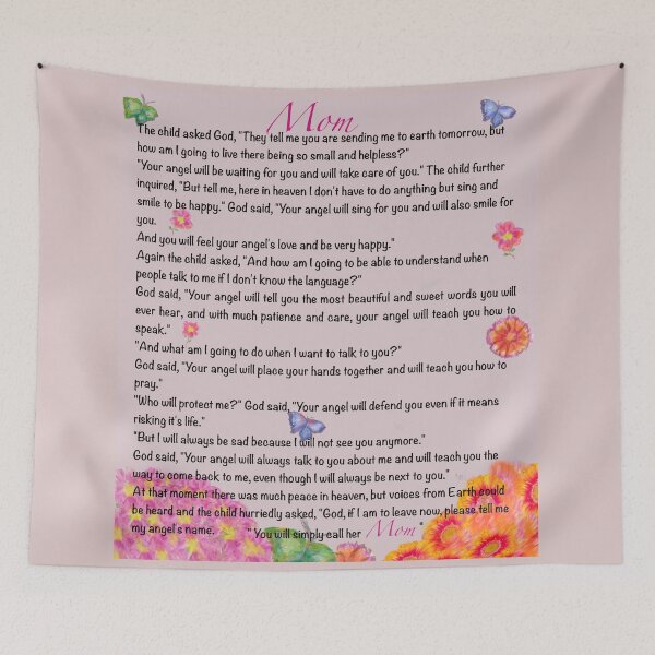 Item preview, The best Mother’s Day gifts, Mother’s Day poem - You will simply call her mom Beautiful poem about motherhood designed and sold by Artonmytee.