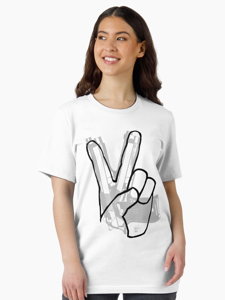Thumbnail 2 of 7, Essential T-Shirt, Peace Toll designed and sold by jabwai.