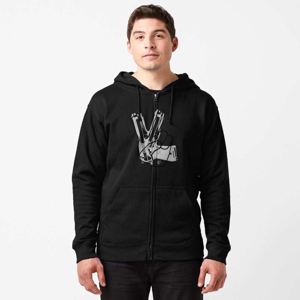 Item preview, Zipped Hoodie designed and sold by jabwai.