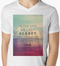 In the end Men's V-Neck T-Shirt