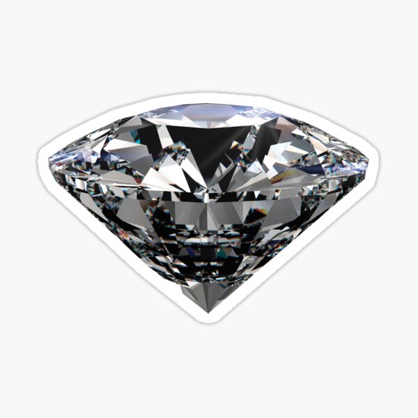 Real Diamond Gem Sticker