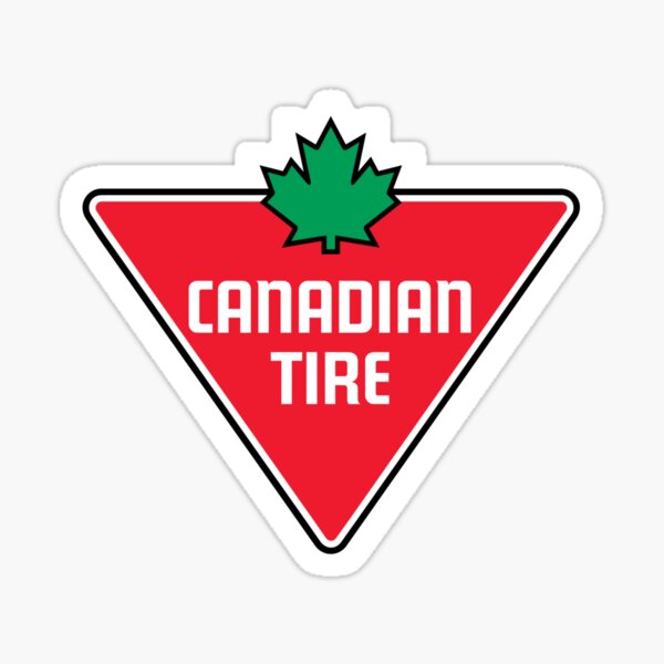 Canadian Tire logo  Sticker