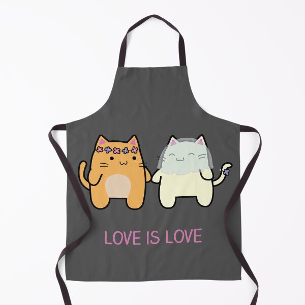 Item preview, Love is love, gay cats designed and sold by IceCreamCat.